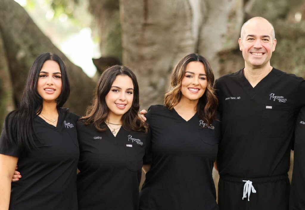 Dr. Triana with his colleagues